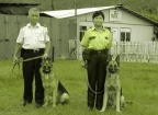 警衛犬保安員在職訓練